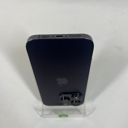 Broken Unlocked Apple iPhone 14 Pro 256GB 18.6.2 MQ1D3LL/A Cracked Screen