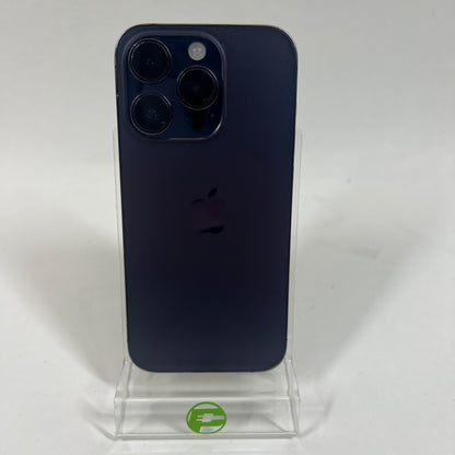 Broken Unlocked Apple iPhone 14 Pro 256GB 18.6.2 MQ1D3LL/A Cracked Screen