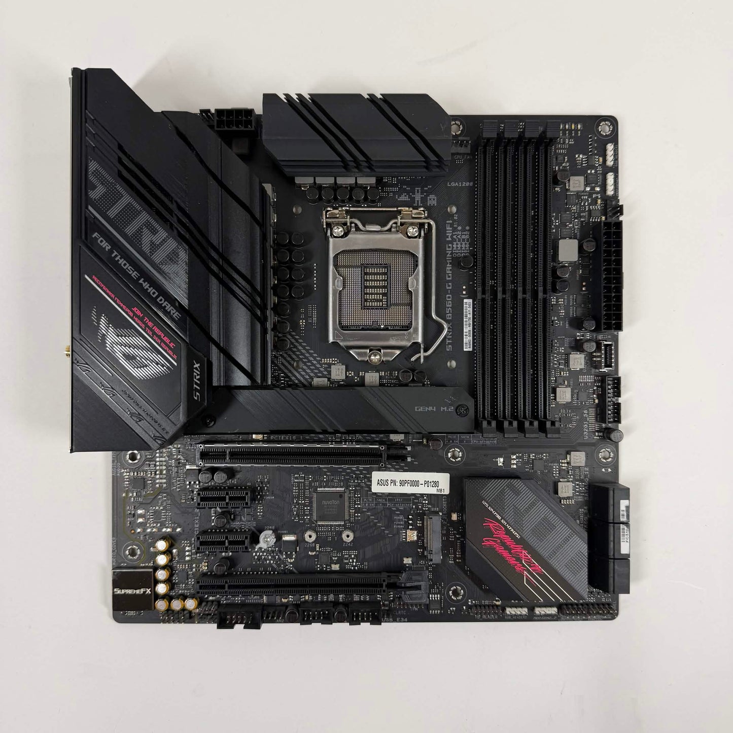 Asus ROG Strix B560-G Gaming Wifi LGA 1200 microATX AMD DDR4 Motherboard