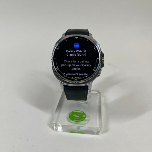 Factory Unlocked Samsung Galaxy Watch8 Classic Stainless Steel Smartwatch